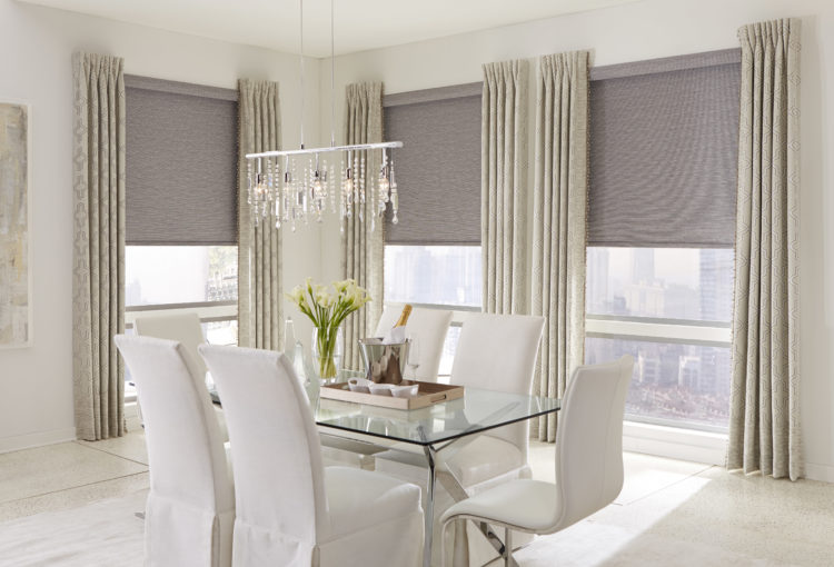comparing motorized roller shades battery-powered vs. wired solutions