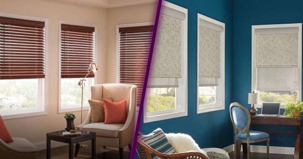 Blinds and shades both offer various benefits.