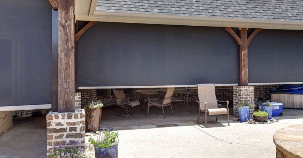 Learn how to create an outdoor living space with retractable screens that balances beauty and performance