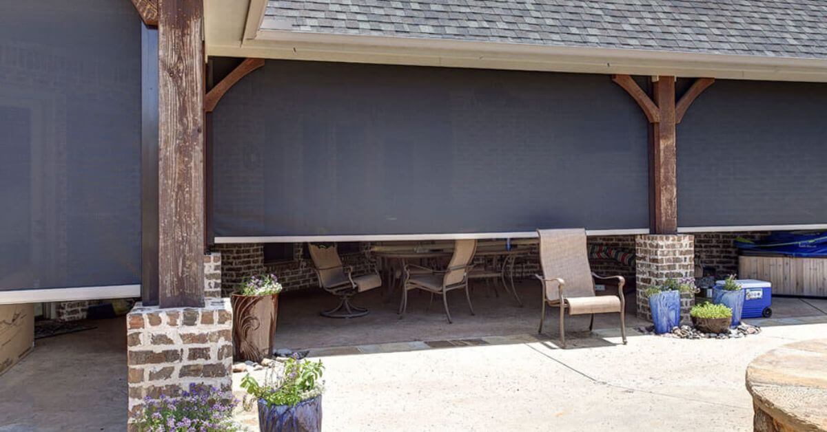 Learn how to create an outdoor living space with retractable screens that balances beauty and performance
