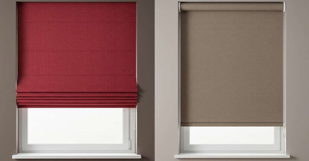Roman Shades vs. Roller Shades: A Deep Dive into Style, Function, and Cost