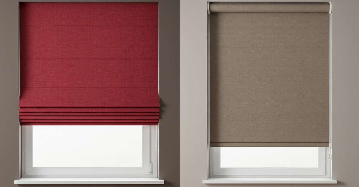 Roman Shades vs. Roller Shades: A Deep Dive into Style, Function, and Cost